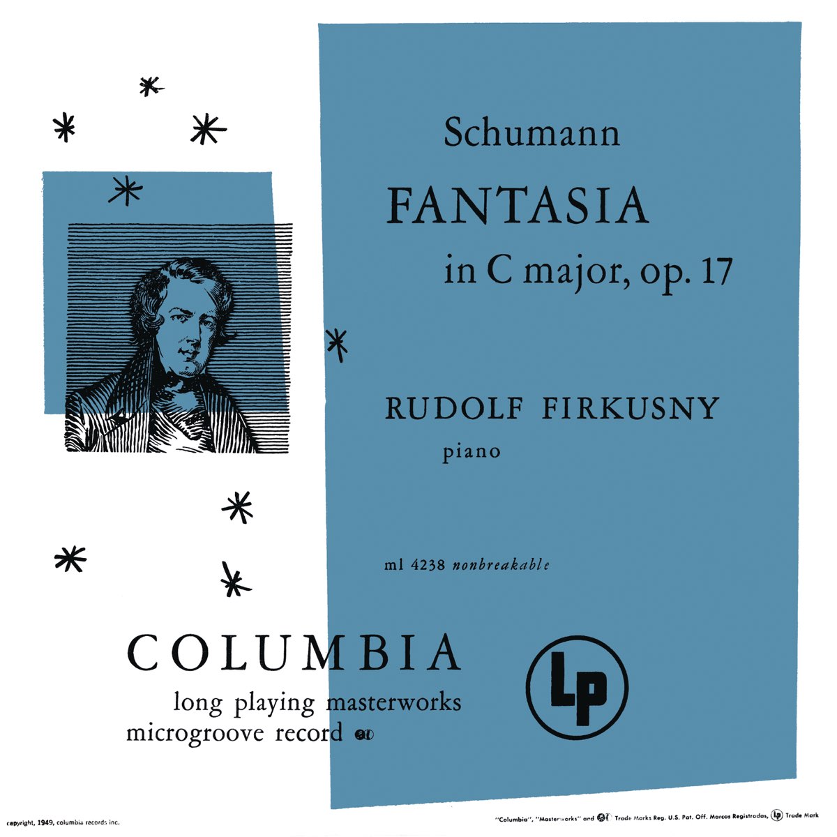 Apple Music 上Rudolf Firkusny的专辑Schumann Fantasia in C Major Op 17