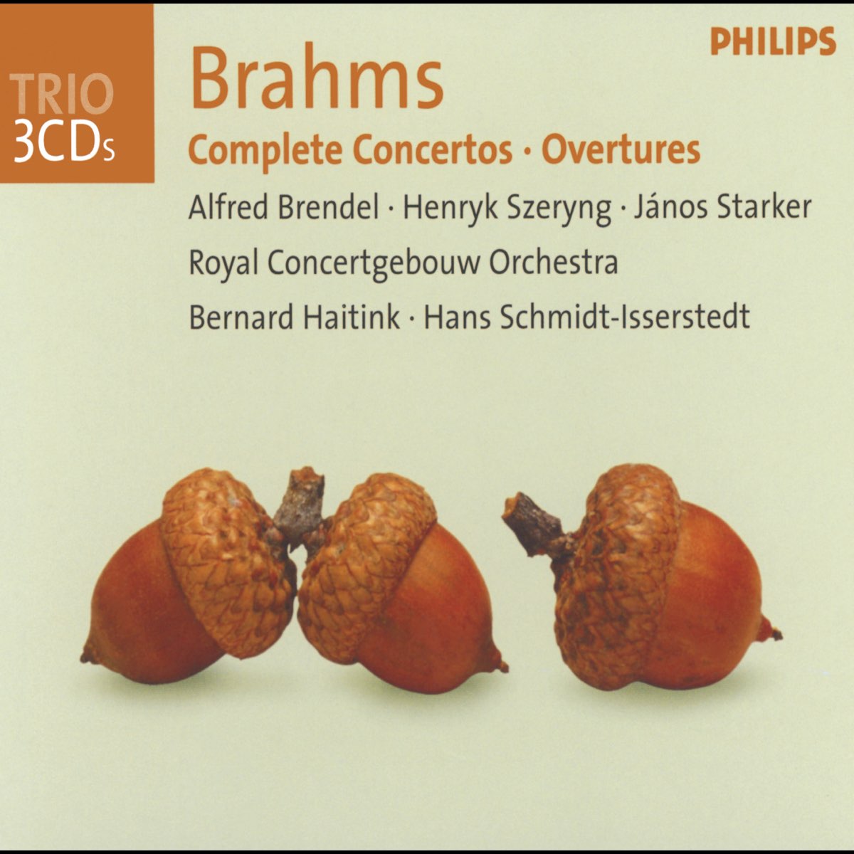 Brahms Complete Concertos Overtures De Alfred Brendel Bernard