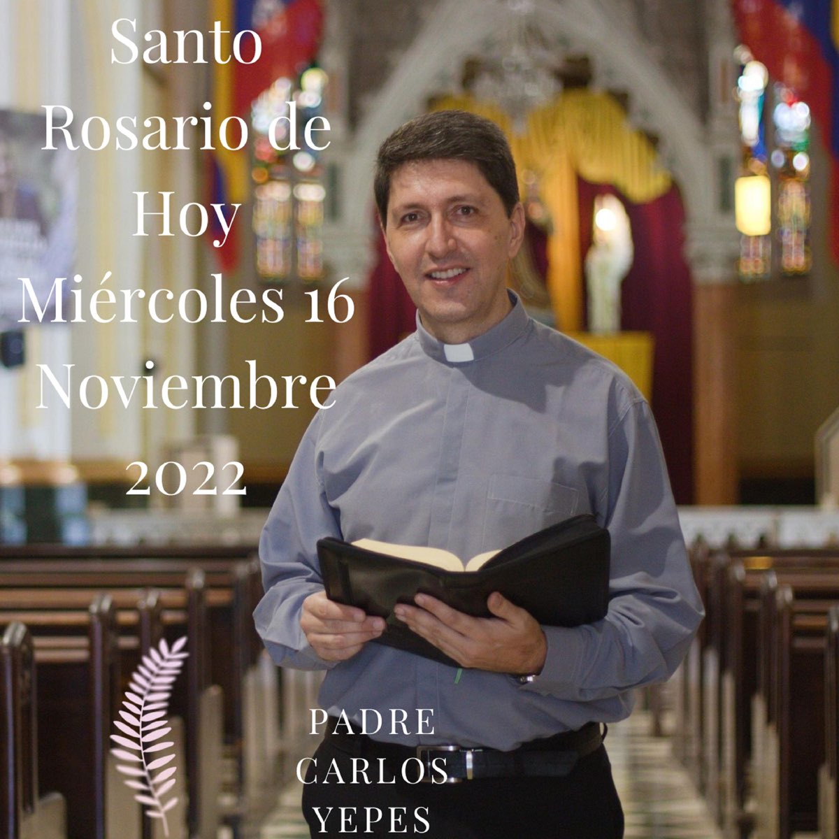 Santo Rosario de Hoy Miércoles 16 Noviembre 2022 de Padre Carlos Yeps