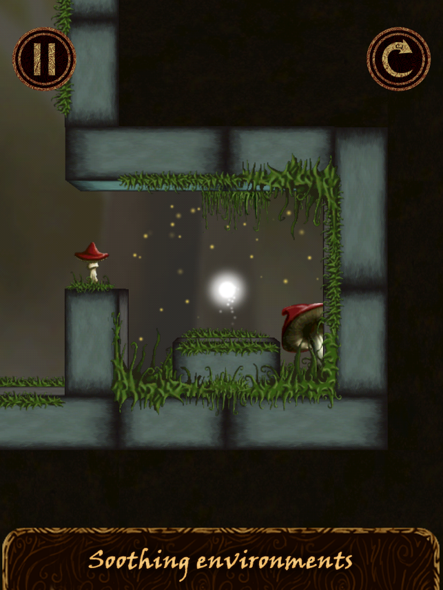 ‎Wisp: Eira's tale - A casual and relaxing indie puzzle game inspired by nordic and celtic mythology Screenshot