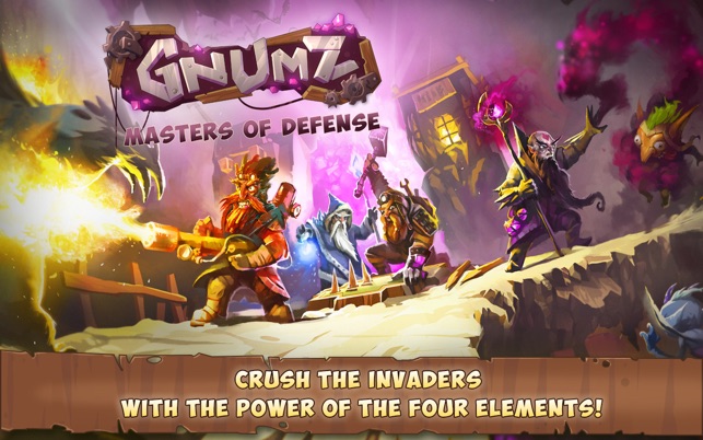 ‎Gnumz: Masters of Defense TD Screenshot