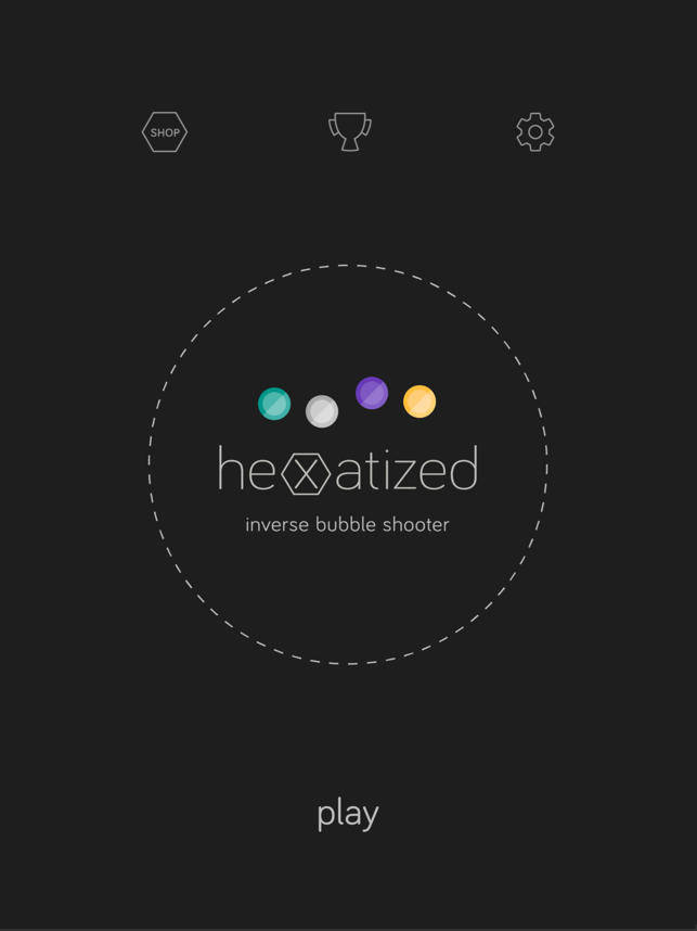 ‎hexatized Bubble Shooter Screenshot