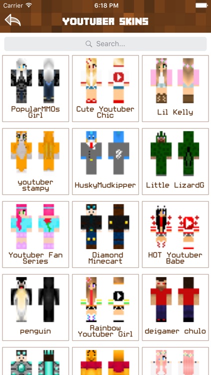 Youtuber Skins Best Skins For Minecraft Pe By Nidhi Mistri