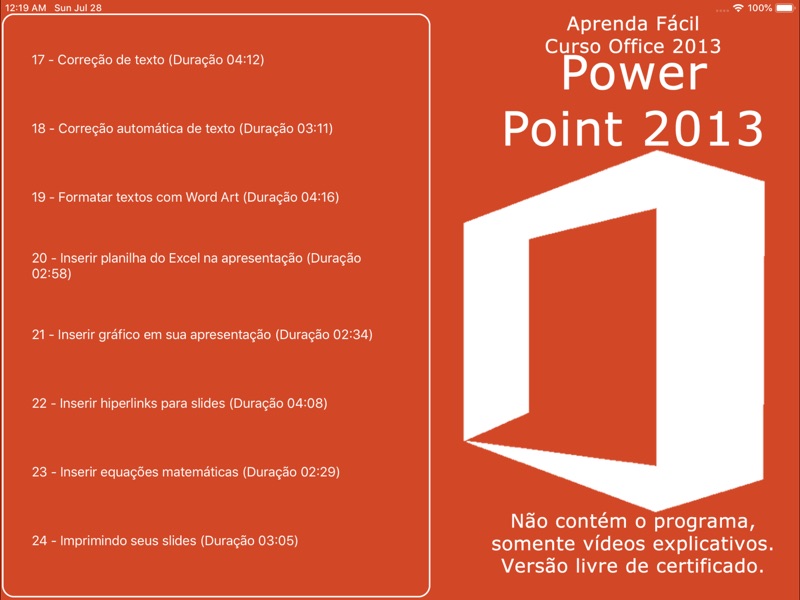 tutor for power point 2013 hd