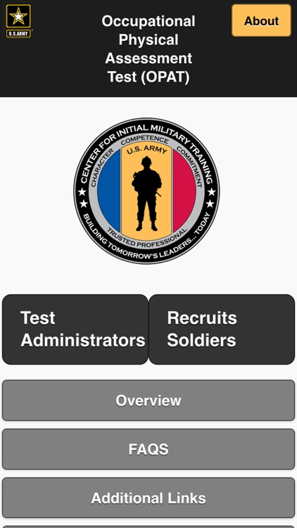 Occupation Physical Assessment Test OPAT By TRADOC Mobile