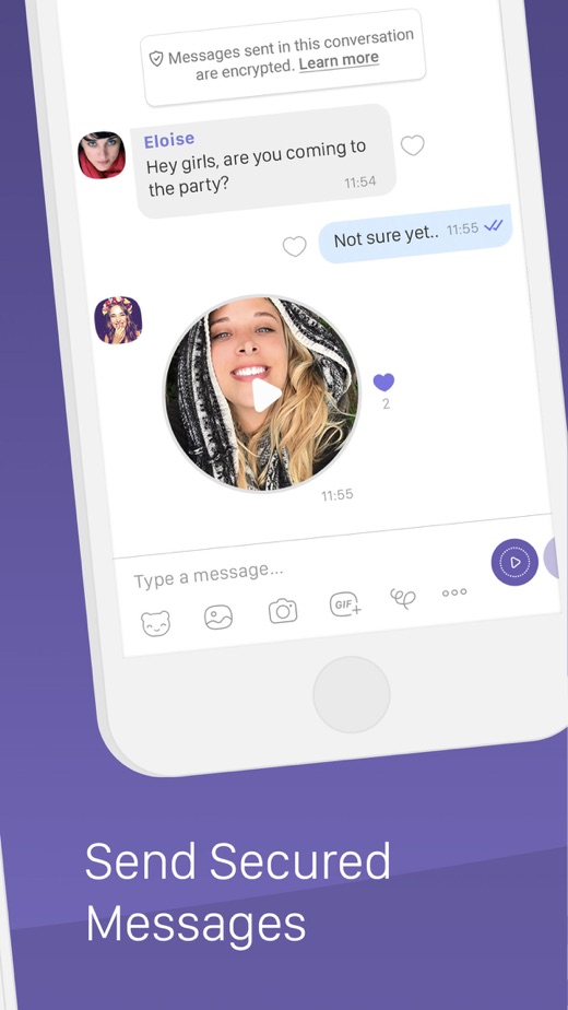 viber messenger: chats & calls app 截图