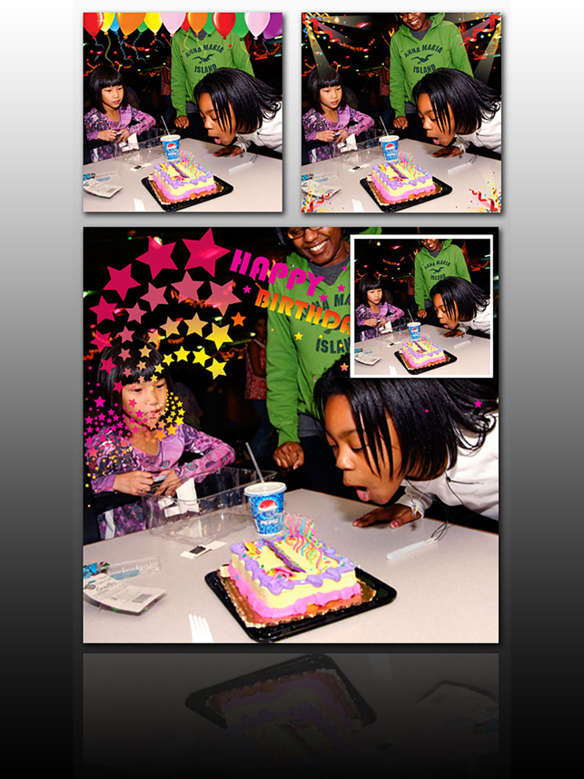 ‎Birthday Frame Greetings Screenshot