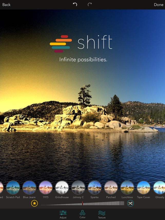 Shift - Custom Filters Screenshot