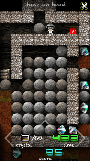 ‎Crystal Mine - Jones in action Screenshot