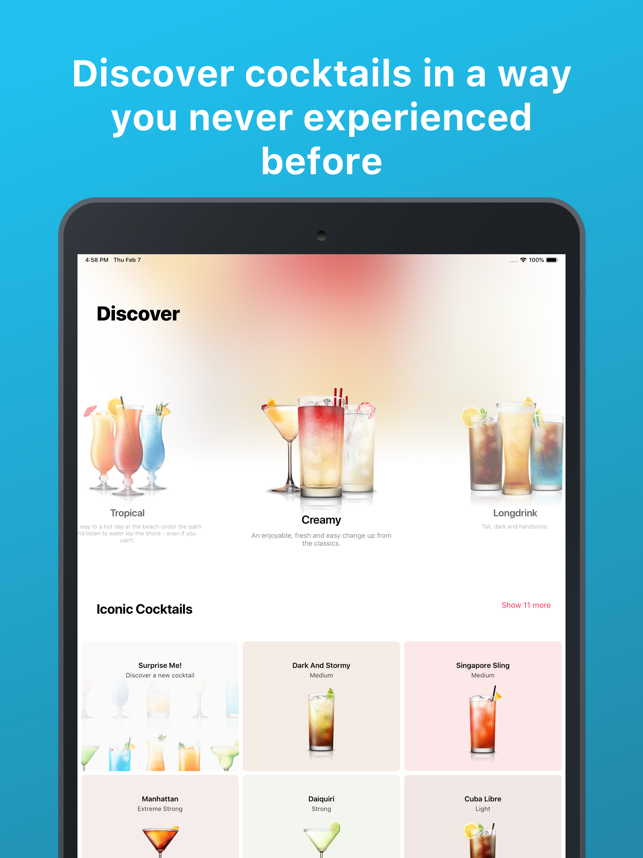 ‎Cocktail Flow - Drink Recipes Screenshot