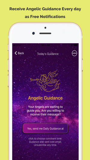 app store 上的"angel energy cards"