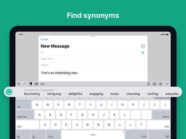 Grammarly  Keyboard  Editor Screenshot