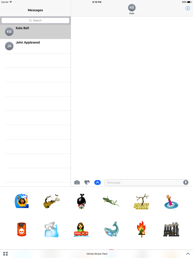 ‎Climoji Sticker Pack Screenshot