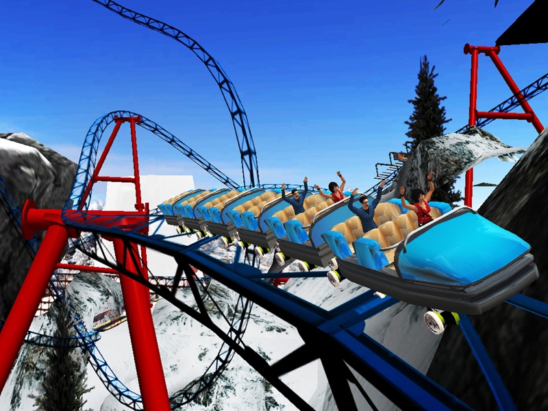 vr roller coaster simulator 3d