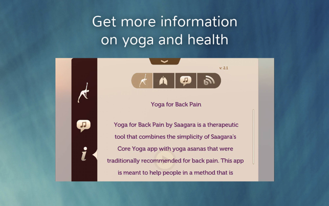 ‎Yoga for Back Pain Relief Screenshot