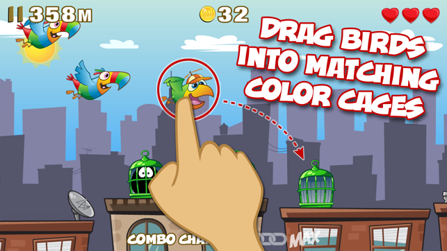 ‎City Birds - Birdcage Blowout! Screenshot