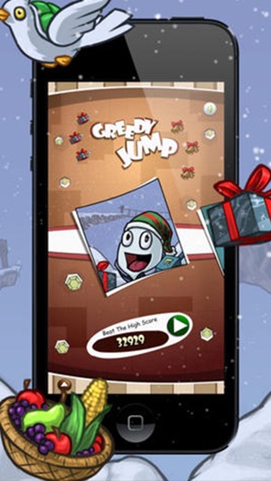 Greedy Jump – The Holiday Egg Jumping Treasure Hunt Screenshot