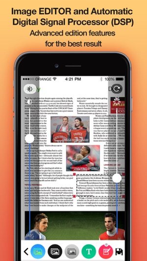 iScan PRO - Instant document scanner & translator Screenshot