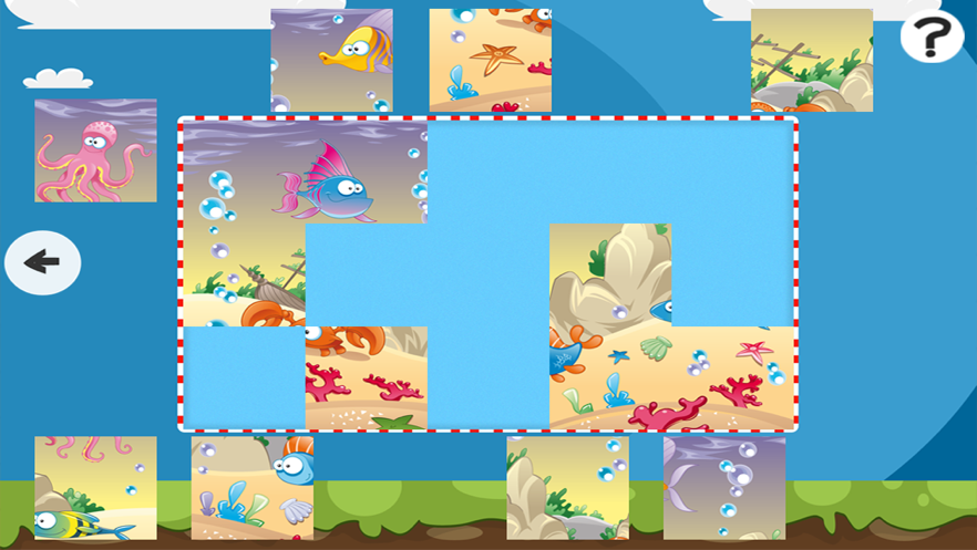 海拼图 - 拼图的游戏为儿童,幼儿和家长!