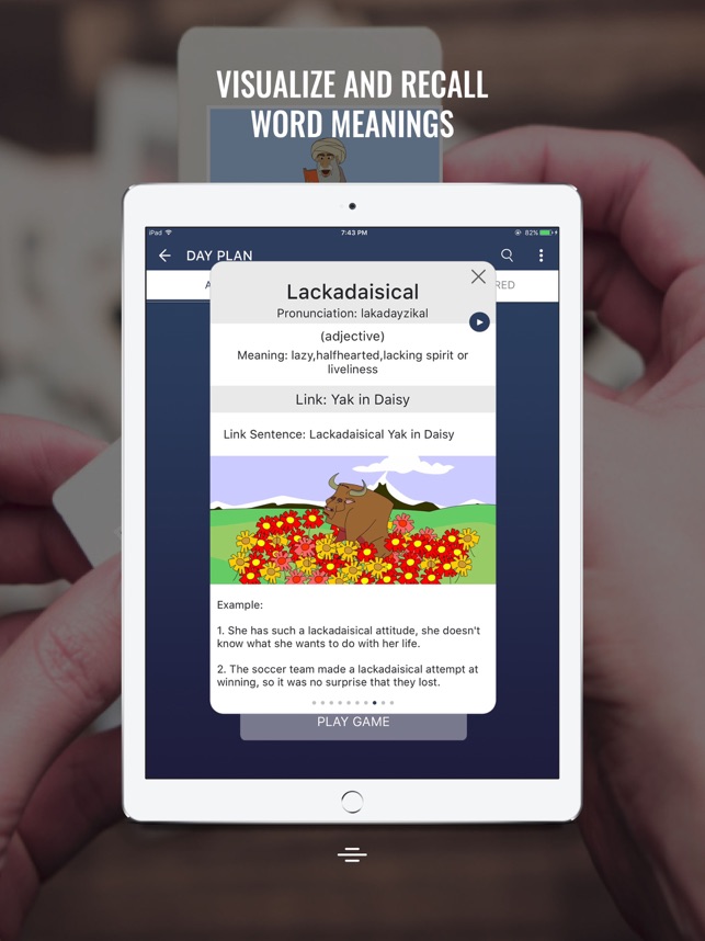 Memorytrix - Vocabulary Preparation Screenshot