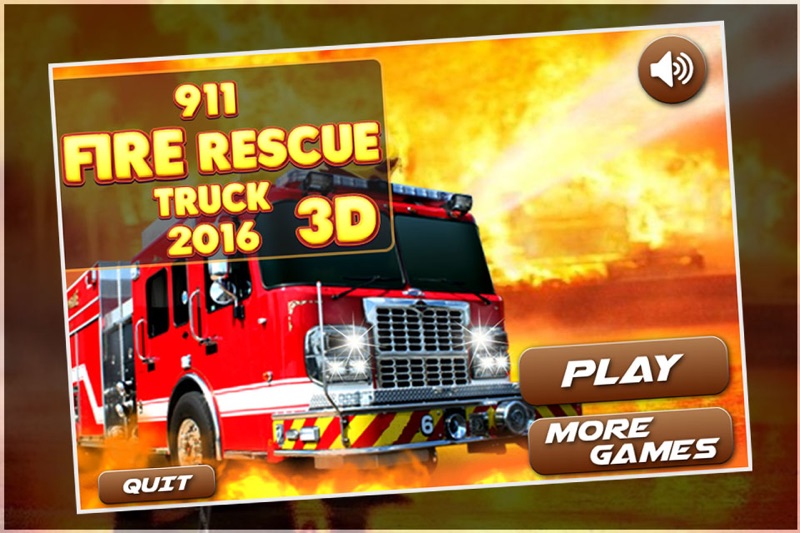 911 fire rescue truck