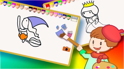 天才小画家 3 - 宝宝 幼儿 儿童给人物涂色