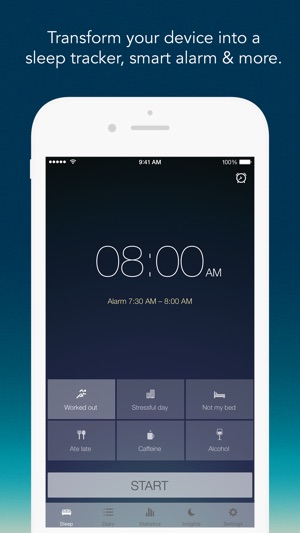 Sleep Better: Sleep Cycle App Screenshot