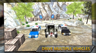 4x4 Offroad Police Car Parking Chase 3D Simulator IPhone App