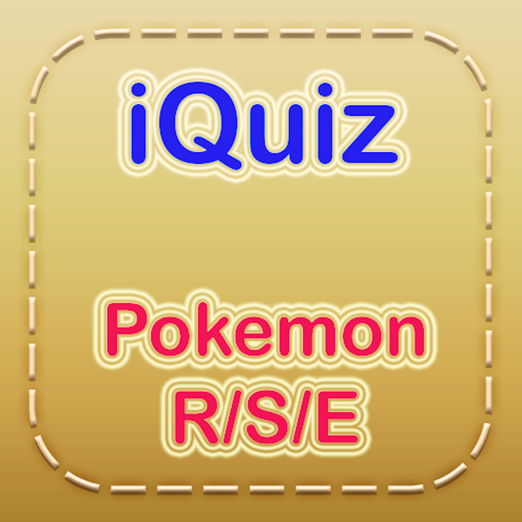 iQuiz for Pokemon Ruby/ Sapphire/ Emerald Version icon