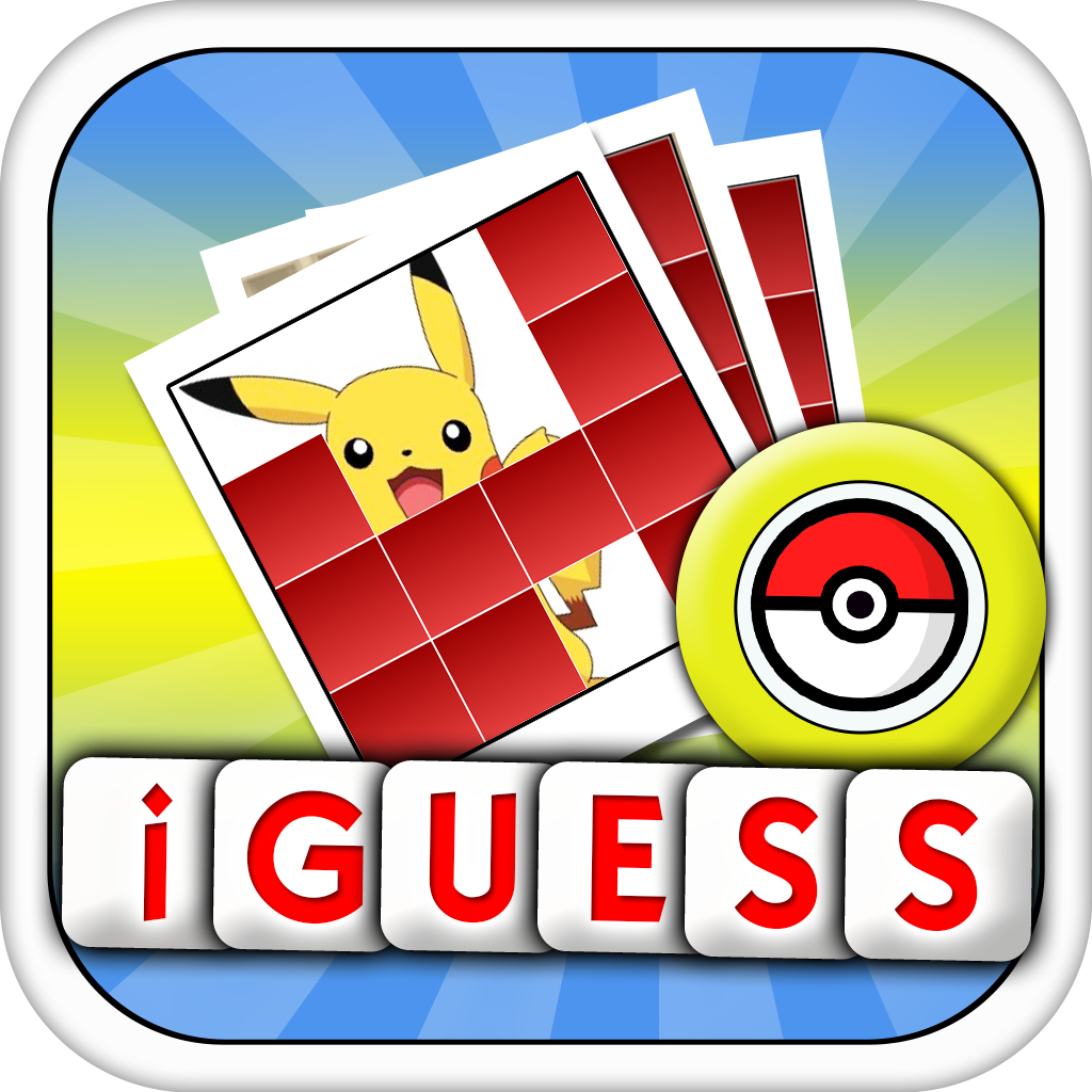 iGuess for Pokemon All Series Characters Free ( Pictures Monsters Edition Quiz ) icon