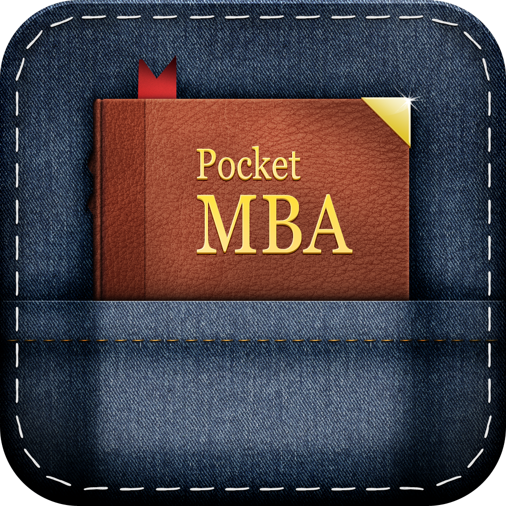 Pocket MBA: Learning Studio with books, tests and flash cards