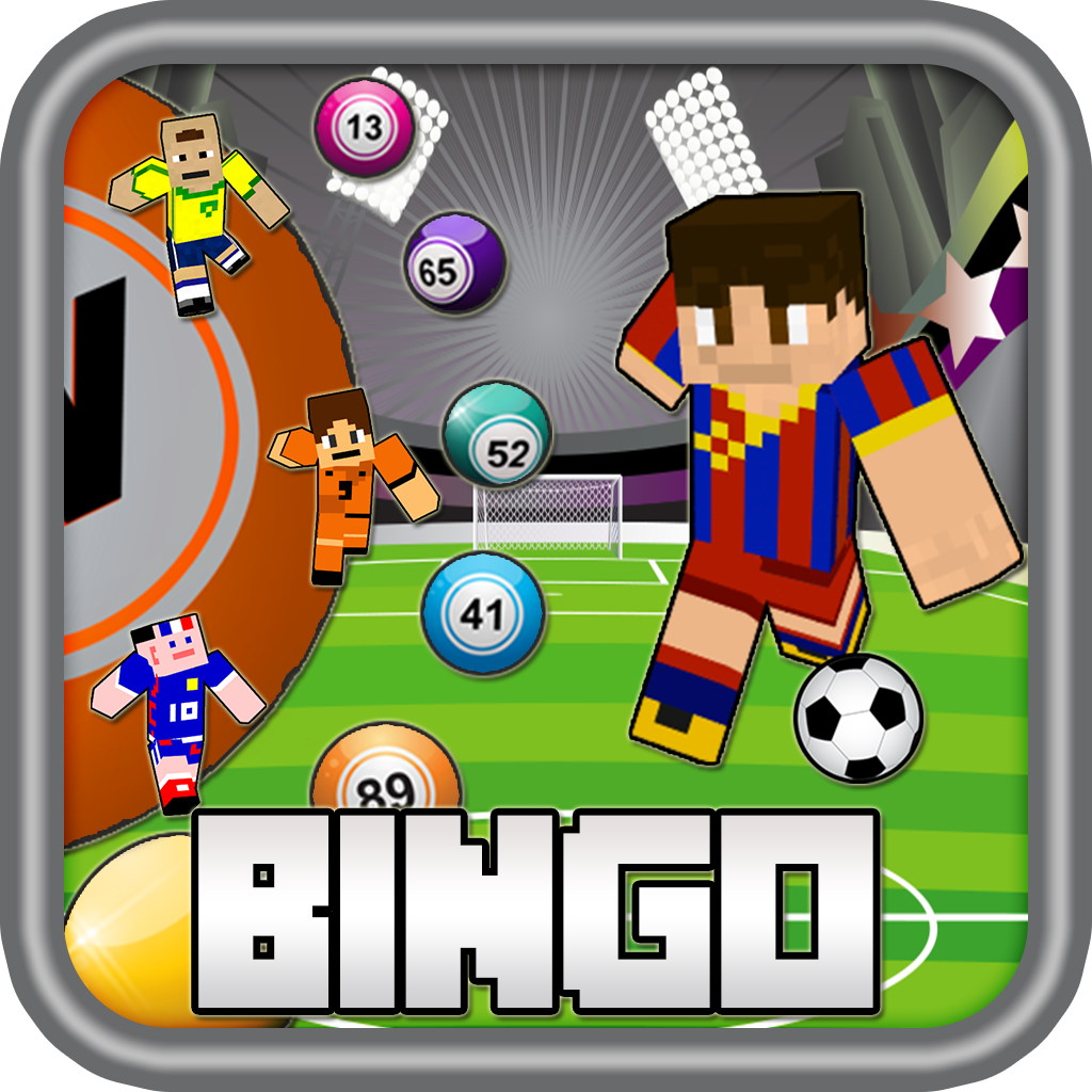 Soccer Hero Bingo - " Blocks World Edition "