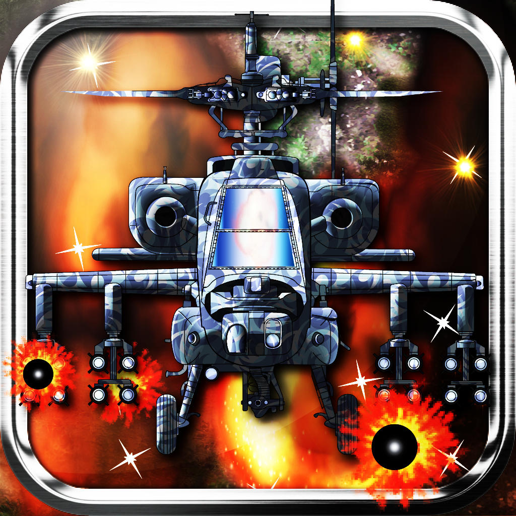 a Helicopter Jungle Command - Air Battle Multiplayer