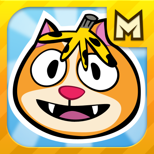 Smelly Cat: the best puzzle slingshot game - by Top Free Apps: Mobjoy Best Free Games icon