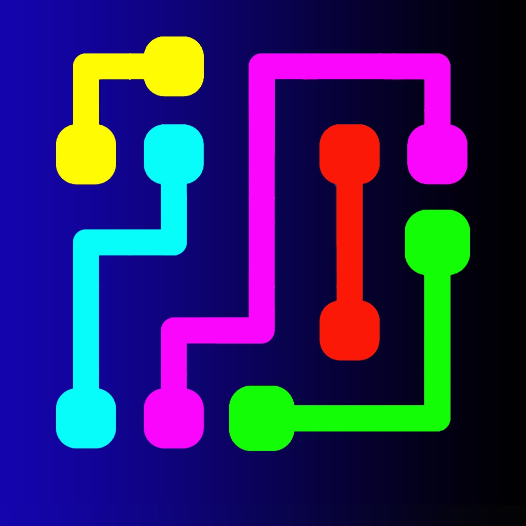 Flow Puzzle : Unblock with Bridges - A Free game by Top Best Games icon