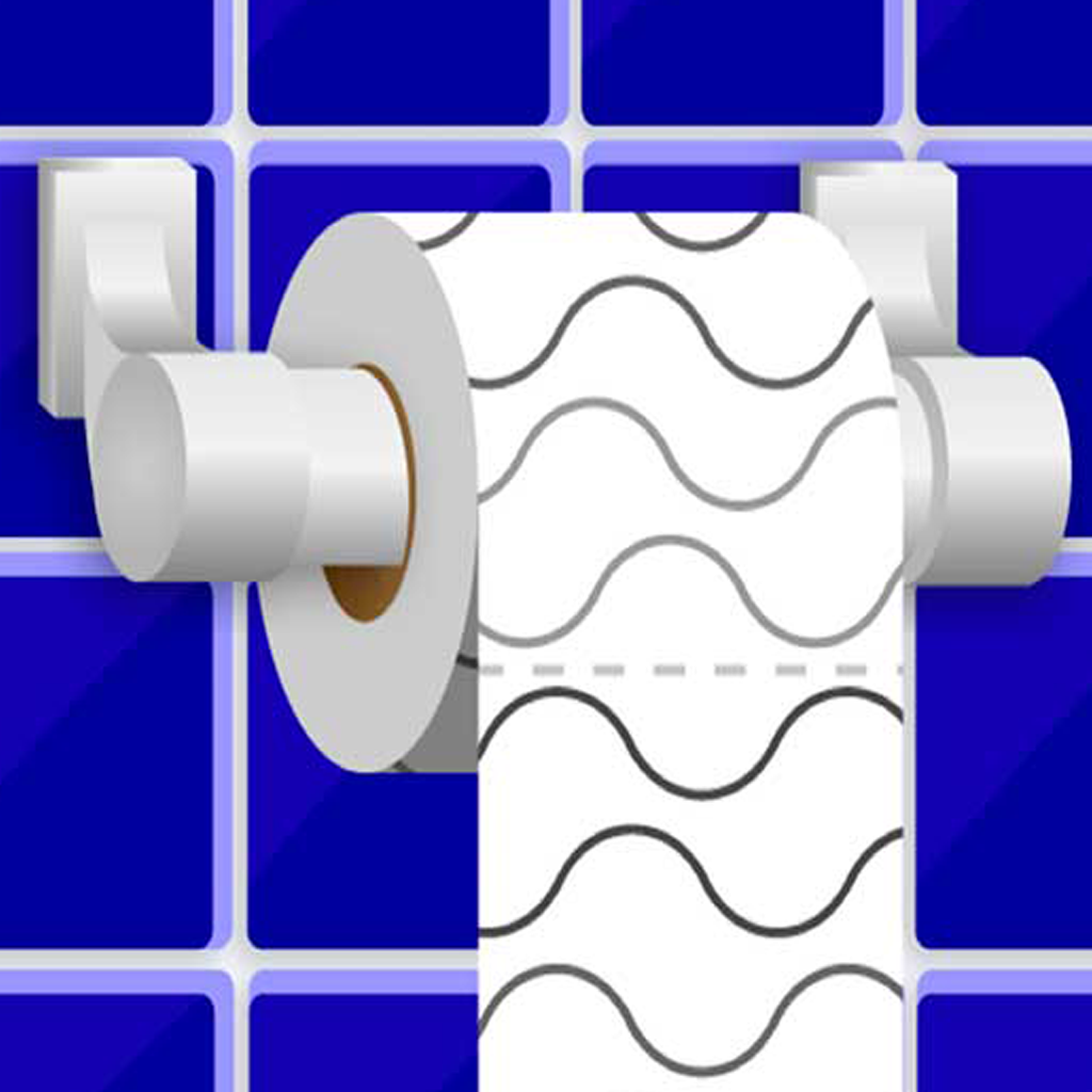 Frantic toilet paper icon