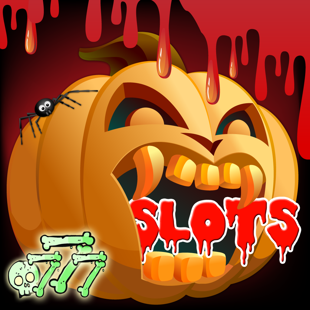 '$$$ A Halloween Slots Machine Trick Or Treat Haunted Casino Party 2014