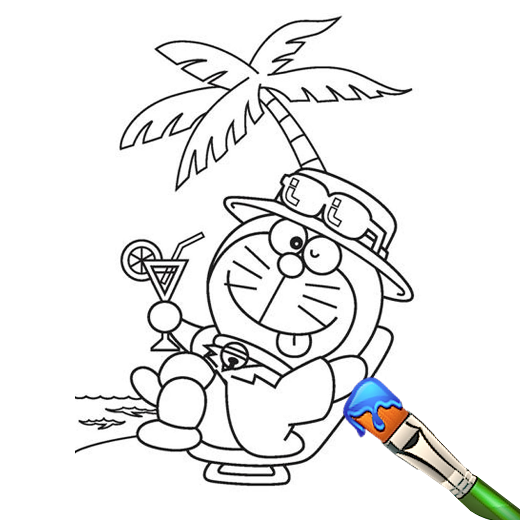 Sweet Coloring Book for Doraemon icon