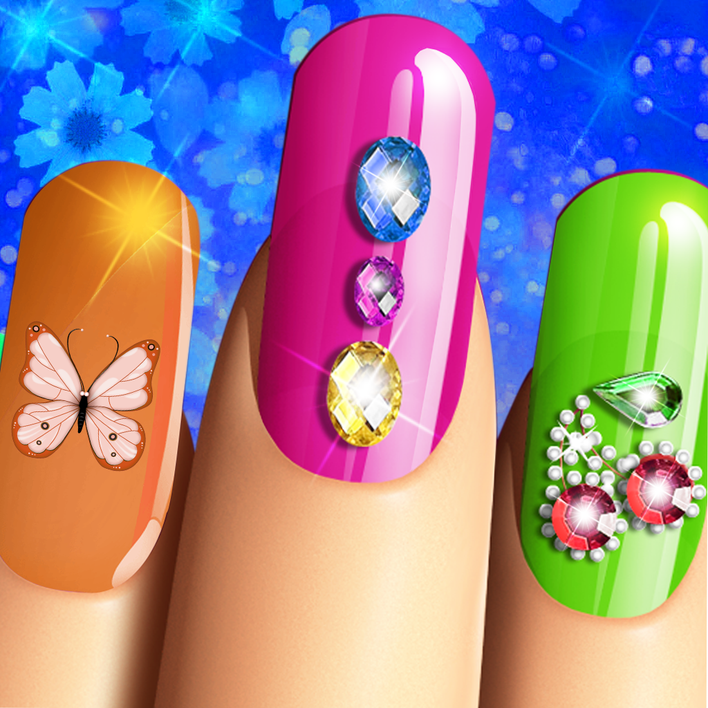 A Cute Princess Manicure - Royal Virtual Nail Art for Kids Girls