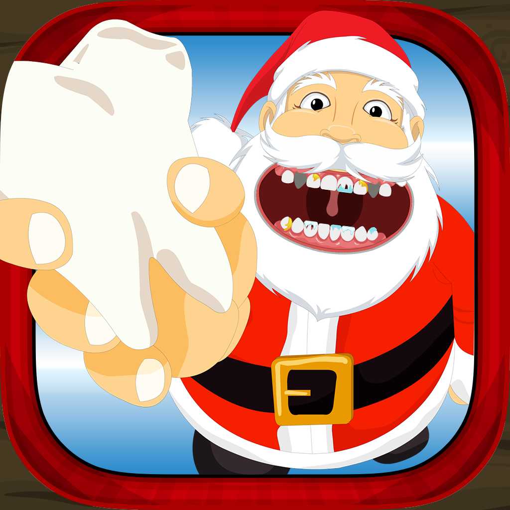 A Santa At The Dental Doctor Extreme Medical Teeth Surgery games Dentist Salon for Kids icon