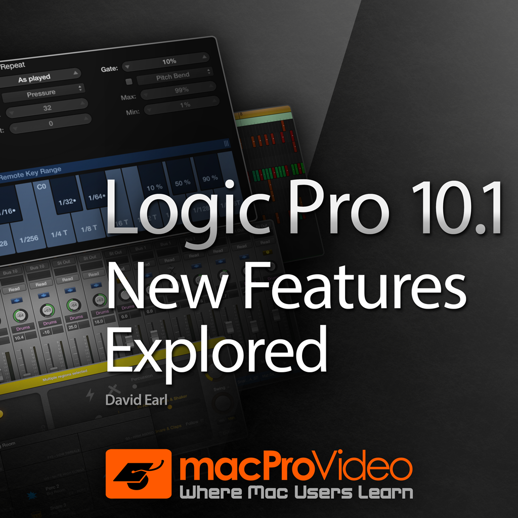 New Features For Logic Pro X 10.1