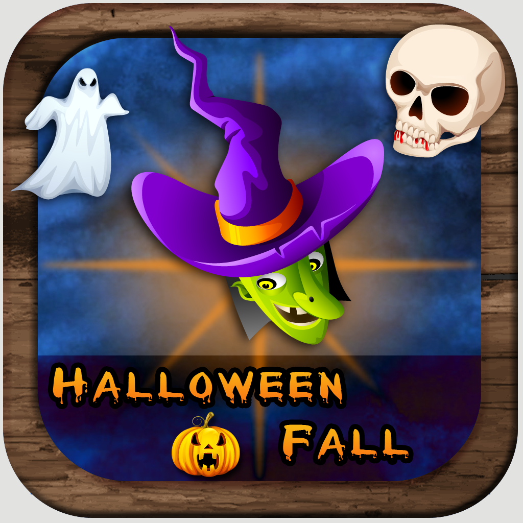 Halloween Fall - Match three puzzle game icon
