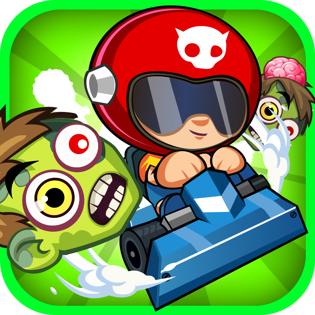 A Zombie Hill Speed Race : Temple Road Trip Racing Free