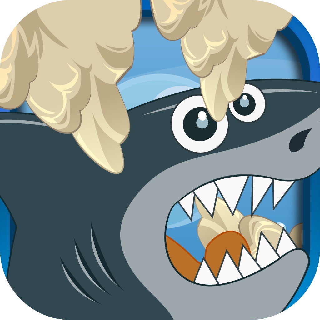 A Dont touch the water spikes – Hungry Shark Swimming Challenge icon