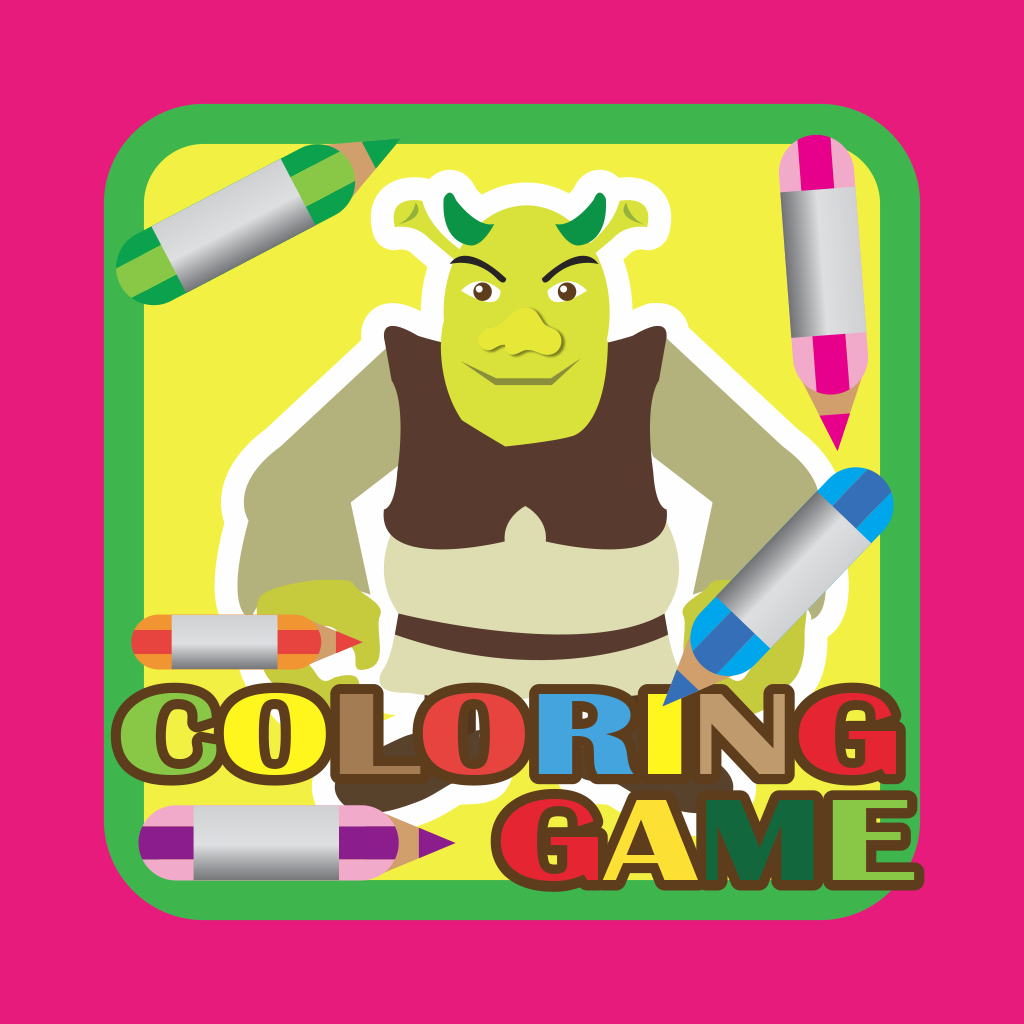 Coloring Book for Shrek - Forever After Edition icon