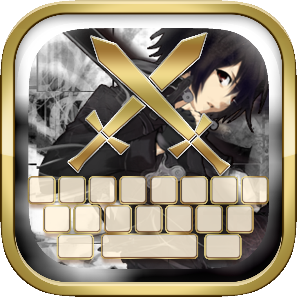 KeyCCM – Manga & Anime : Custom Color & Wallpaper Keyboard Themes in Sword Art Online Style