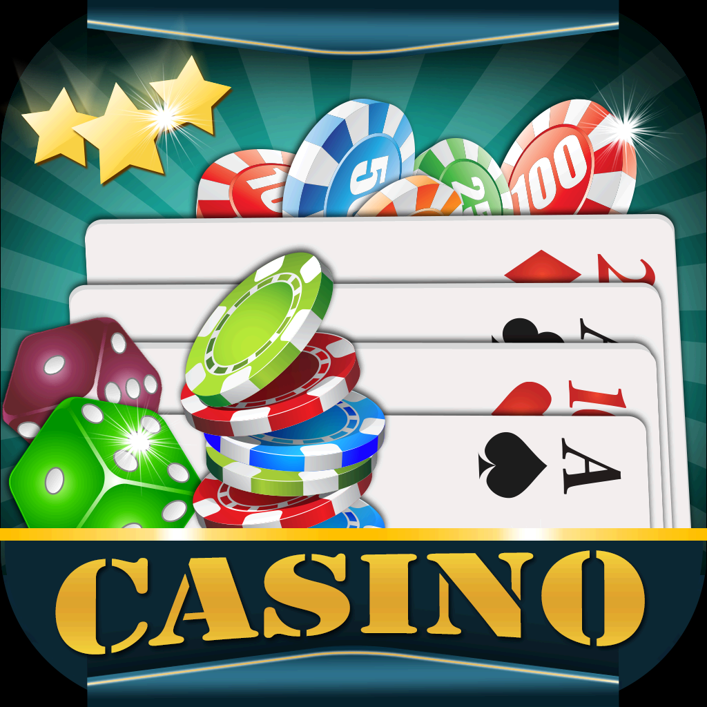 Double Jackpot Casino with Big Slots, Poker Blitz and Bingo Ball! icon