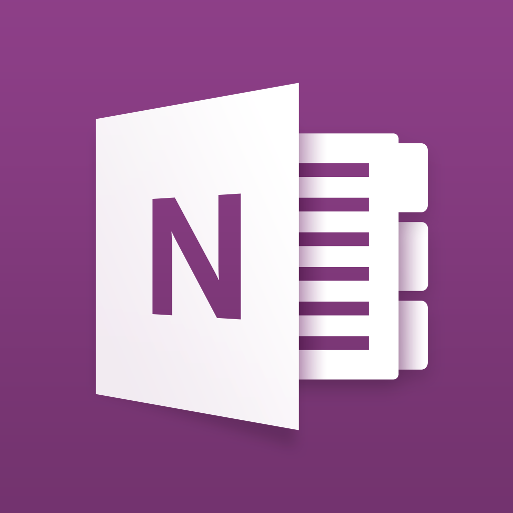 Microsoft OneNote for iPhone – notes, lists, and photos, organized in a notebook