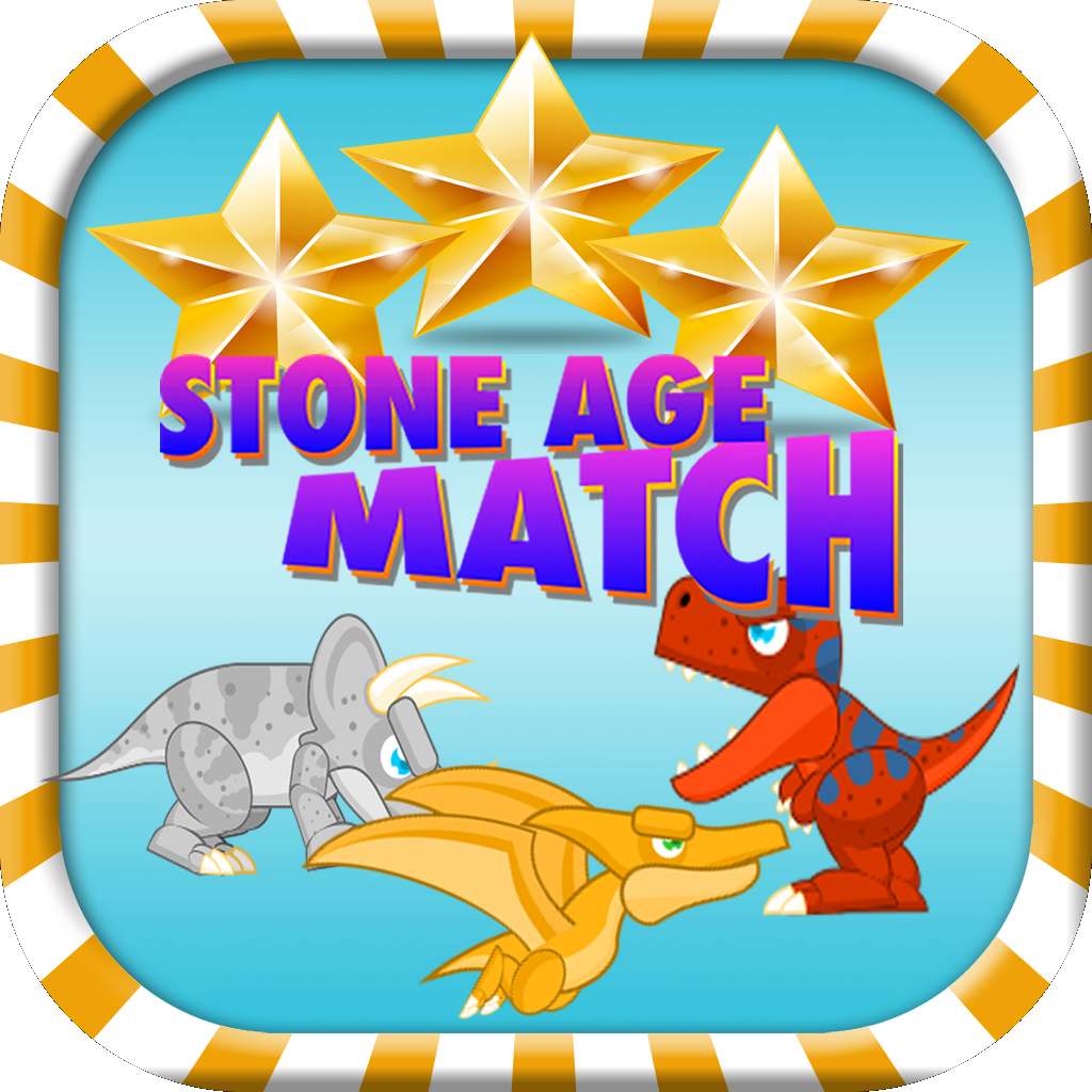 Stone Age Mania - 3 Match Puzzle icon