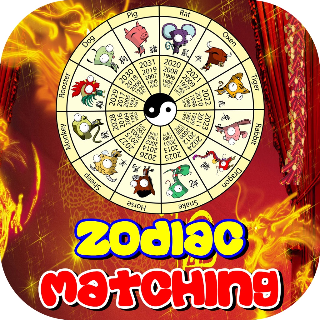 Chinese Zodiac Matching Game icon